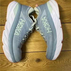 Size 8 - Hoka One One Bondi 7 Blue Fog